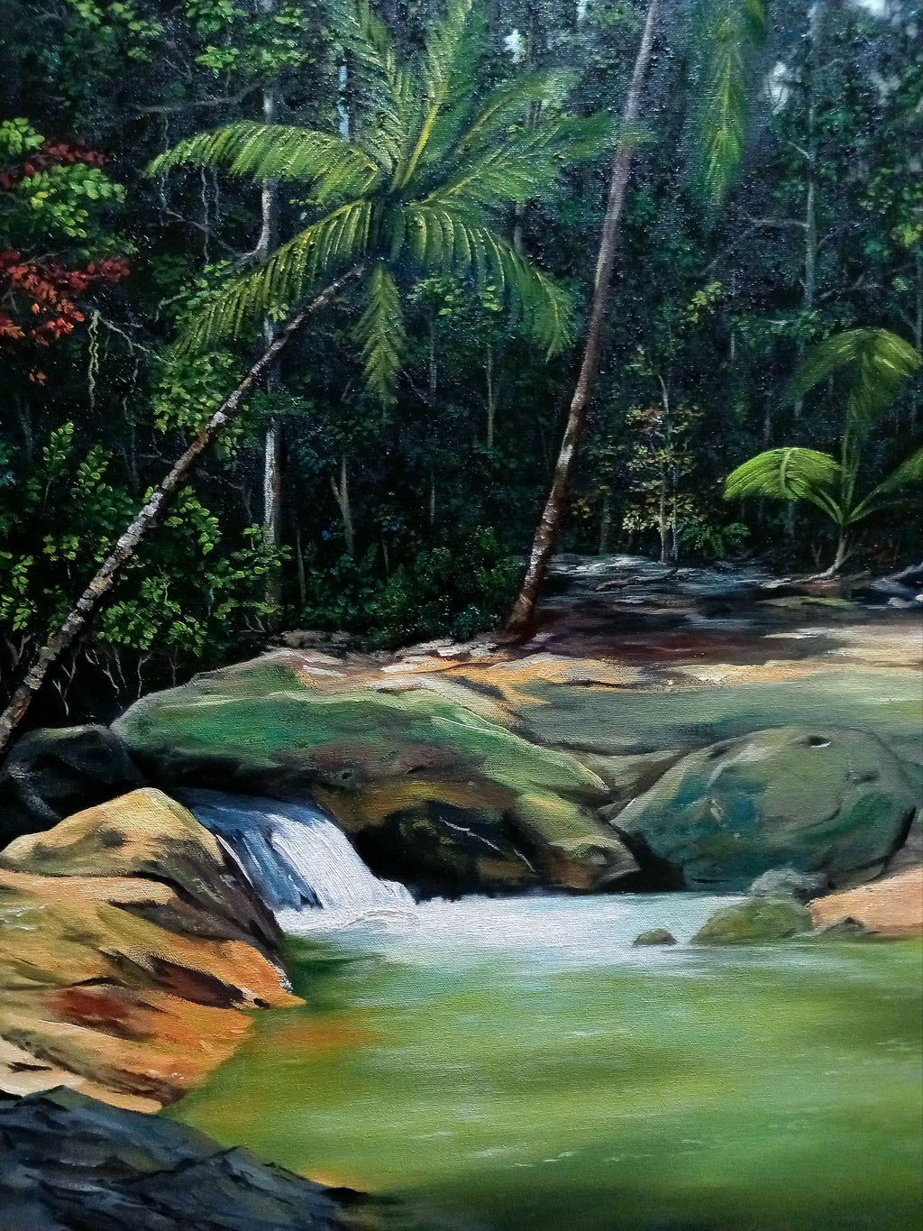 Pintura Óleo original (𝙑𝙀𝙉𝘿𝙄𝘿𝘼) "Descubrimiento"
