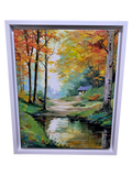 Pintura Acrílica original "Refugio tranquilo"